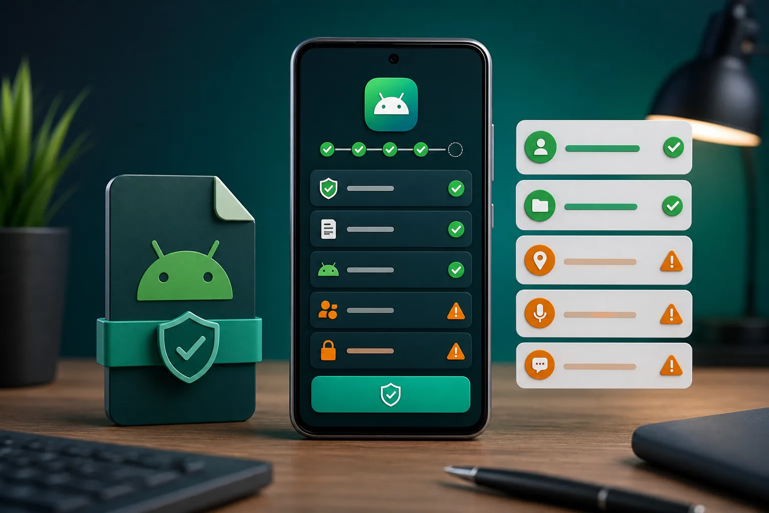 Android APK route preview with version and source checks