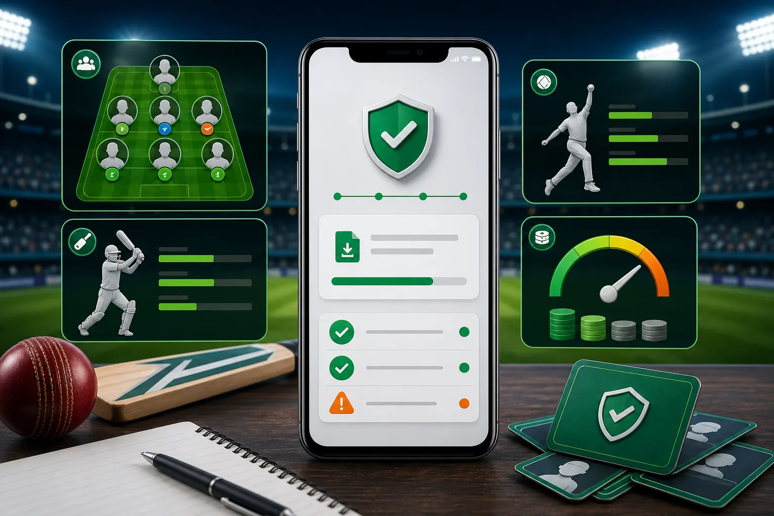 Fantasy cricket app contest and account safety checklist